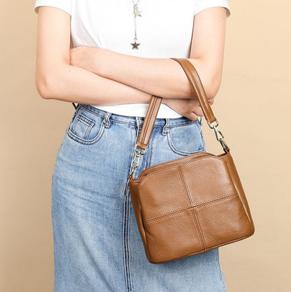 Bolso Italian de Cuero - Moderna y Sofisticada + Regalo Exclusivo